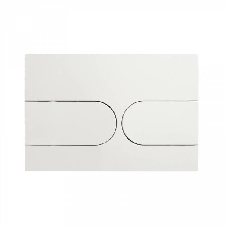 Кнопка смыва Wonzon & Woghand WW-IB233-MW механическая, белый матовый