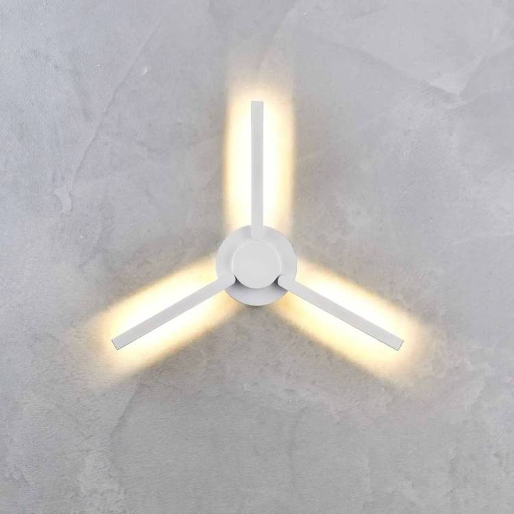 Уличный настенный светодиодный светильник Elektrostandard 1665 TECHNO LED LEVER белый