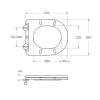 Унитаз-компакт BelBagno Amanda BB051CPR/BB051T/BB089SC безободковый, с сиденьем микролифт, белый фото 11