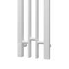 Полотенцесушитель электрический Point Фрея PN20728W П2 140x800 диммер слева, белый фото 3