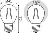 Лампа светодиодная Gauss 1058 105802207 фото 2