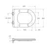 Унитаз-моноблок BelBagno Lounge BB8618CPR-MN/SC безободковый, с сиденьем микролифт, белый фото 11