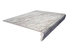 Ступень Kerama Marazzi Терраса SG158700N/GR серый противоскользящий фронтальная 40.2x30