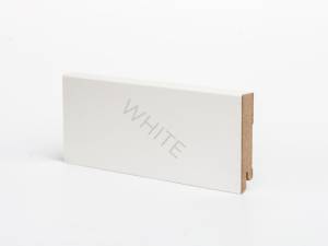 Плинтус Deartio White W 06-80 Белый 2050x80x16