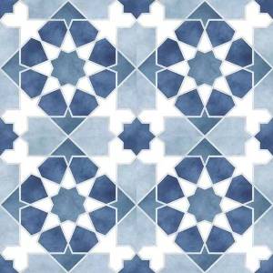 Керамическая плитка Kerlife Rabat Blue 45x45