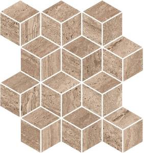 Мозаика Kerama Marazzi Про Травертин KMD2MSM018BR мозаичный коричневый светлый матовый обрезной 34.5x37