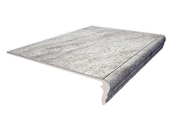Ступень Kerama Marazzi Терраса SG158700N/GR серый противоскользящий фронтальная 40.2x30