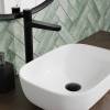 Смеситель для умывальника Wasserkraft Fulda 5203H, черный фото 2