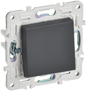 Выключатель 1-клавишный проходной IEK Skandy SK-V12-0-10-K48 титан