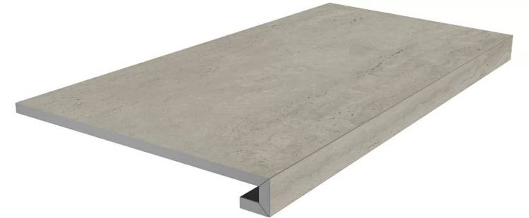 Ступень Kerama Marazzi Сан-Марко SG851090R/GCF клееная серый матовый 33x80x0.9