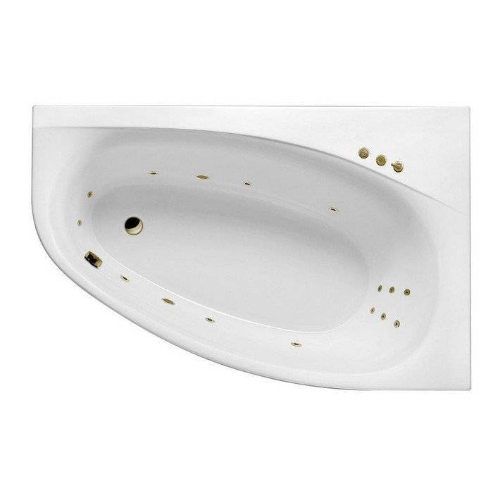 Акриловая ванна Excellent Kameleon SMART WAEX.KMP17.SMART.BR 170x110 правая, бронза