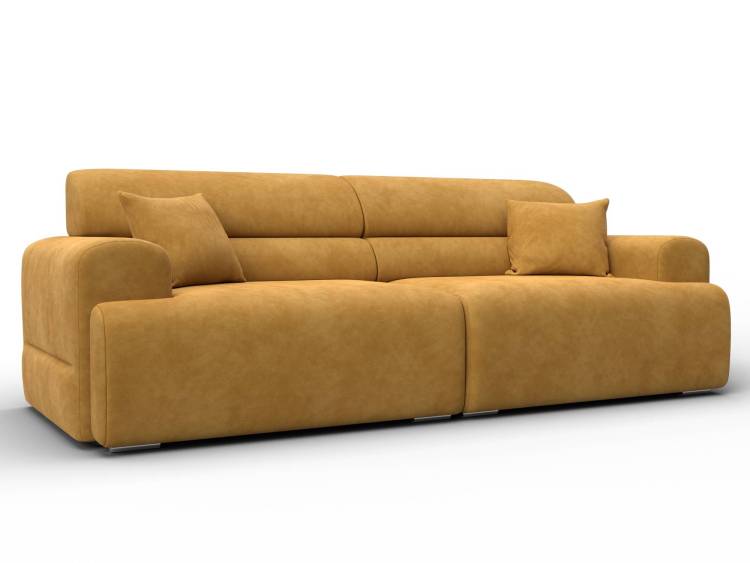 Диван прямой Лига Диванов Лига 109 136481 BRUT 10 желтый