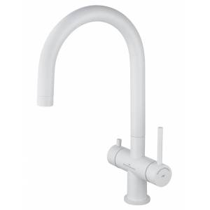 Смеситель для кухни Wonzon & Woghand WW-3211-MW под фильтр, белый