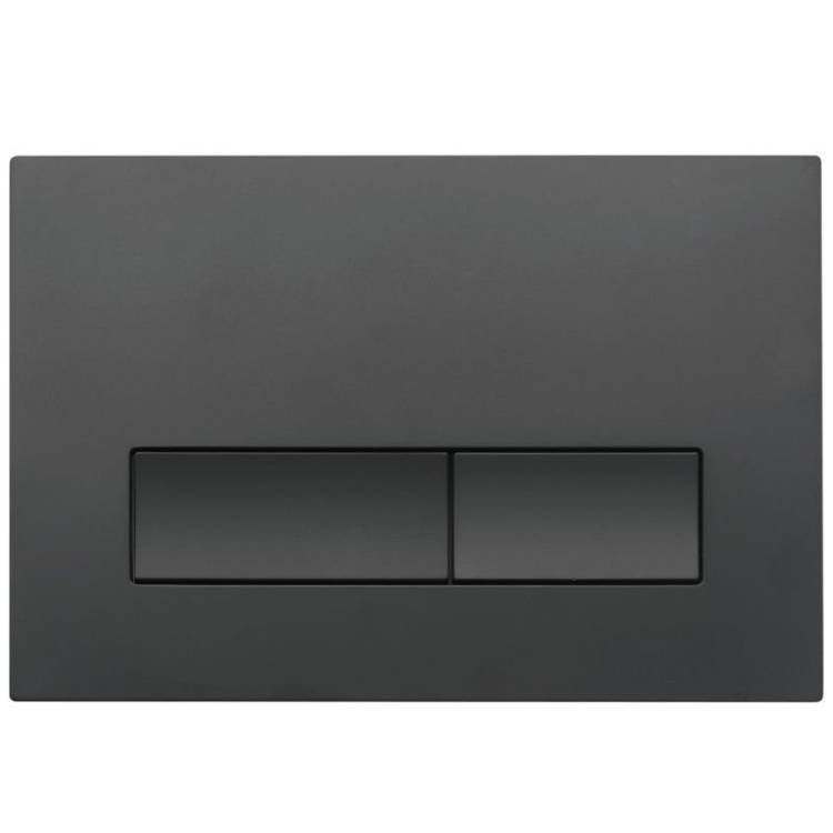 Кнопка смыва Agger APB0244 черная матовая