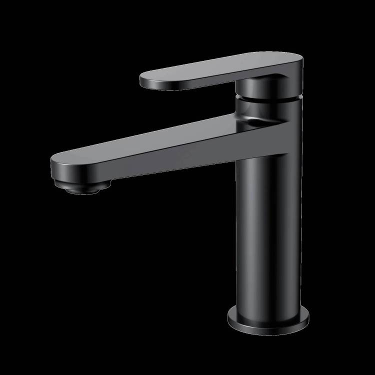 Смеситель для раковины AQUAme Novara AQM6910MB черный матовый