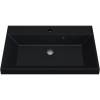 Раковина Uperwood Classic Quartz 291030005 черная матовая, уголь, 70x45