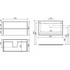 Тумба с раковиной Sancos Libra LB90ECH фото 6