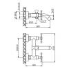 Смеситель для ванны Orange Mia M34-300b фото 4
