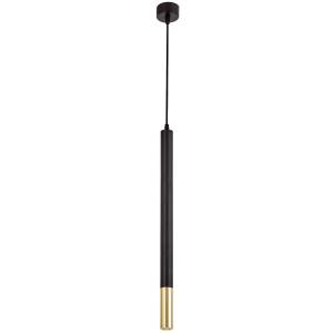 Подвесной светильник Lumina Deco Tuba LDP 1100-500 BK+GD
