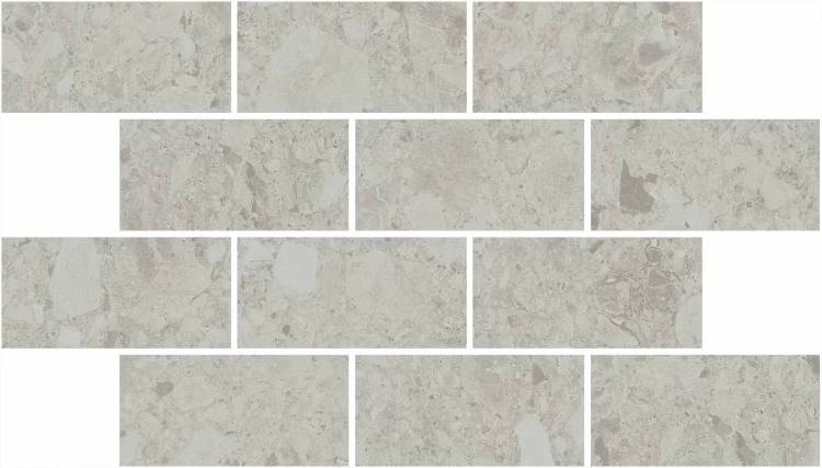 Мозаика Kerama Marazzi Чеппо ди Гре DD605820/MM мозаичный серый светлый матовый обрезной 34.6x20x0.9