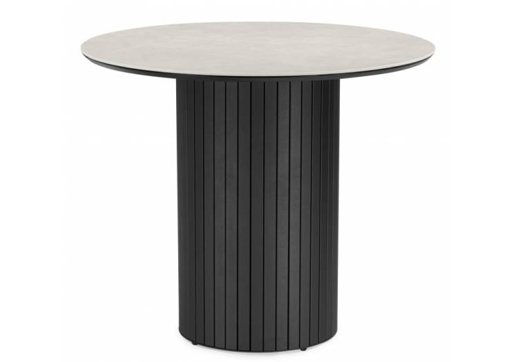 Керамический стол Notta Гравент 625922 carmen light grey / черный