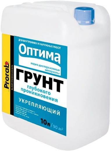 Грунт Prorab Оптима укрепляющий 10кг