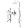 Душевая стойка Grocenberg GB7009WC белый, хром фото 5