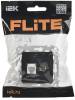 ТВ-розетка+Ethernet RJ45 IEK Flite FI-AK22-1-K02 черный фото 6