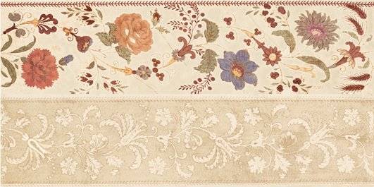 Бордюр Europa Ceramica Saba Cnf Losanga Spring 22.5x45