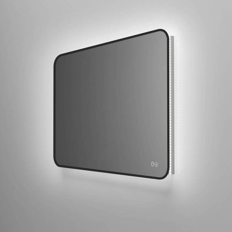 Зеркало Vincea VLM-3VC120B-2 1200х800 c сенсорным выключателем и диммером, антизапотевание