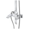 Душевая стойка Grocenberg GB7007WC белый, хром фото 5