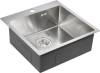 Комплект Paulmark Kroner PM215151-BS брашированная нерж. сталь + Смеситель Paulmark Dosse Do214418-SS для кухонной мойки фото 3