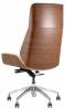 Кресло компьютерное Stool Group TopChairs Crown SN A312 8383-1 walnut back бежевый фото 5
