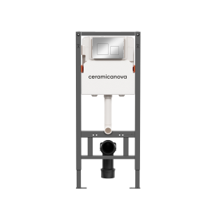 Система инсталляции для унитазов Ceramica Nova Balance CN121002CH кнопка хром глянцевый