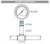 Муфта переходная VALTEC 1 х 3/4 внутренняя, никелированная латунь фото 5