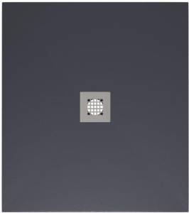 Поддон для душа Allen Brau Priority 8.31004-AM без накладки, антрацит, 1000х900
