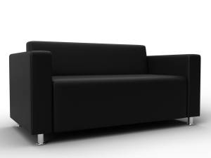 Диван прямой Лига Диванов Лига-093 ВН 134961 Черный