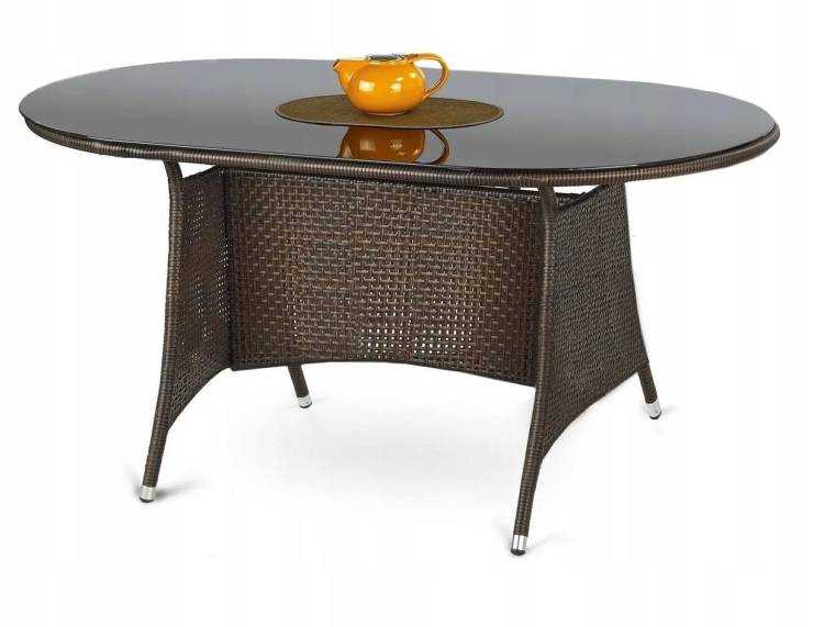 Стол обеденный Halmar Master V-CH-MASTER-ST черный/темно-коричневый