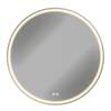 Зеркало Watersense Milana Romantic Gold W00114 LED подсветка, сенсор, антизапотевание, D80 фото 14