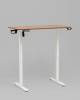 Стол компьютерный с регулировкой высоты Stool Group Mction SMD MC-SNELCE3F white n.wood Дерево фото 5