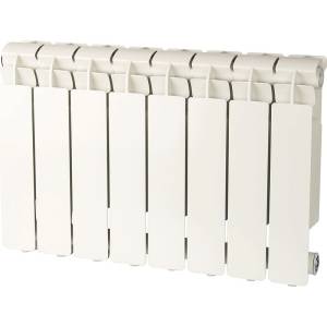 Алюминиевый секционный радиатор отопления Global Vox-R VX02001010 белый 10 секций
