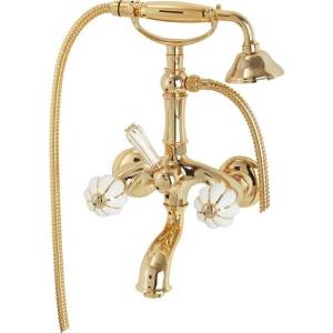 Смеситель для ванны Migliore Olivia 19028 золотой