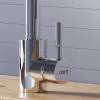 Смеситель для кухни Dorff Logic D3007500 вытягивающимся изливом Logic, хром фото 7
