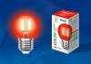 Лампа светодиодная филаментная Uniel Air Color LED-G45-5W/RED/E27 GLA02RD фото 2