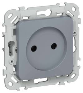 Розетка 1-местная IEK Flite FI-R10-10-K35 маренго