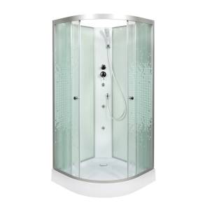 Душевая кабина AvaCan L908NGM с гидромассажем, 80x80x200