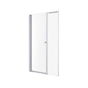 Душевая дверь в нишу Cezares ELENA-W-B-11-60+90-C-Cr профиль хром, стекло прозрачное, 150x195