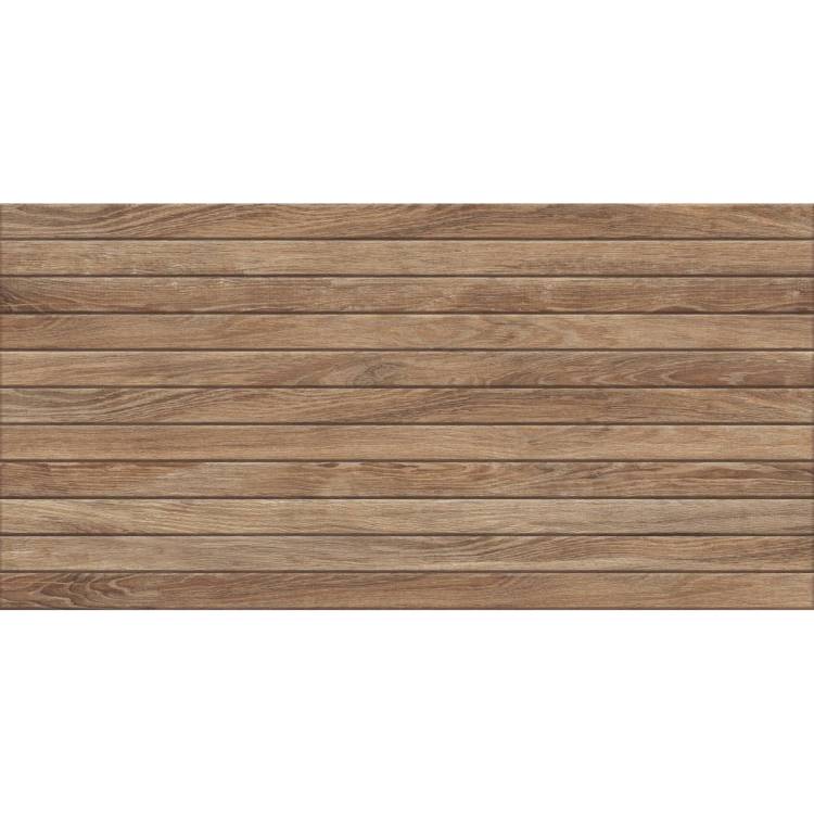 Керамогранит Meissen Harmony A16882 Коричневый Рельеф Ректификат 44.8x89.8