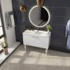 Тумба с раковиной Sanvit Эмми 90 белый матовый фото 8
