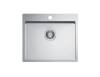 Мойка кухонная Alveus Quarto 10 1124382 Brs-90 с сифоном, 55x48